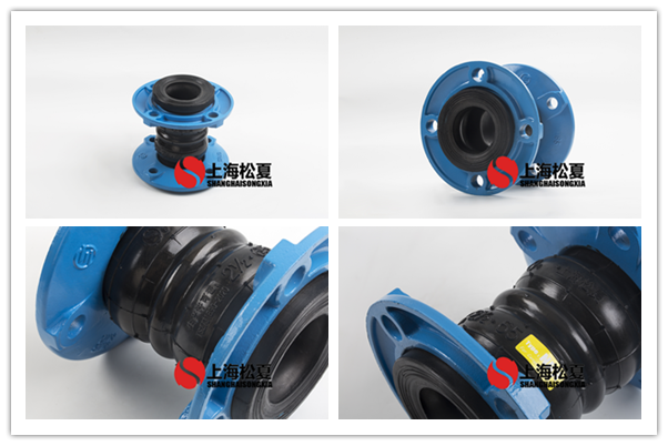KST型DN65 PN16球墨法兰NBR耐油橡胶软接头