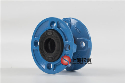 DN40球墨法兰耐油橡胶软接头PN16