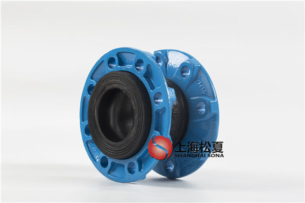 DN80球墨法兰耐海水橡胶软接头25kg压力
