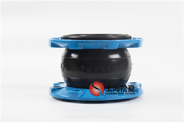 DN150球墨法兰NRB材质橡胶软接头耐油性好