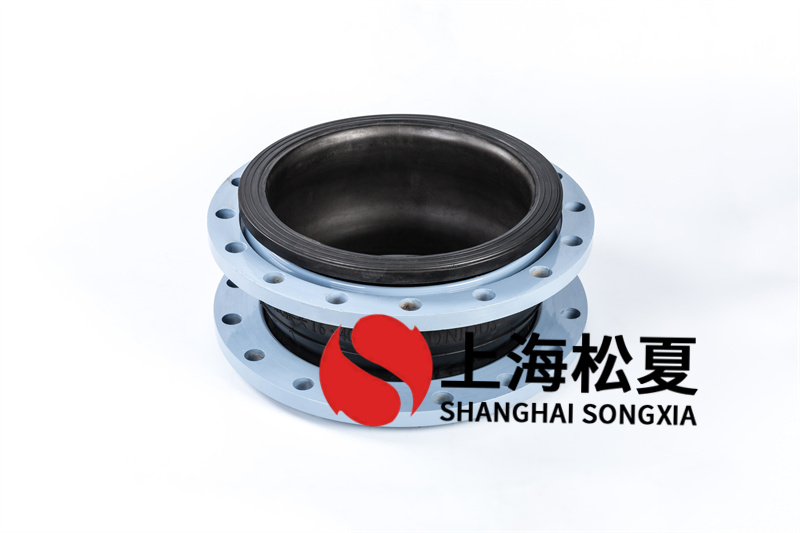 自来水二次加压泵安装DN400橡胶伸缩软接